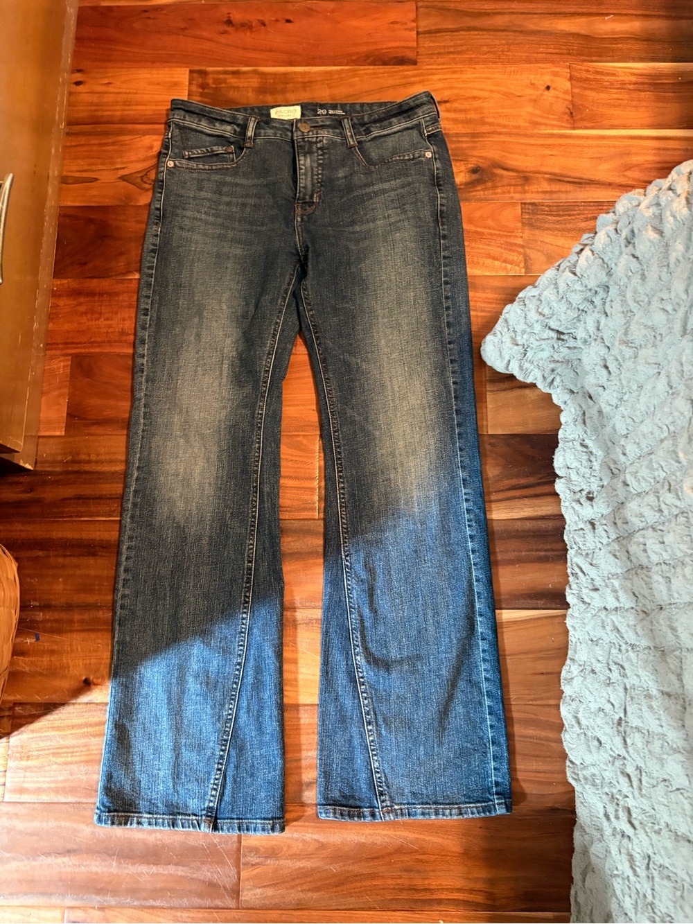 Pilcro & The Letterpress Bootcut Flare Jeans Size 29 Medium Wash (1261)